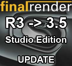 finalRender™ 3.5 SE Update from R3 SE finalRender™ 3.5 SE Update from R3 SE